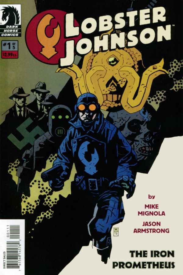 Lobster Johnson: The Iron Prometheus #1 cover