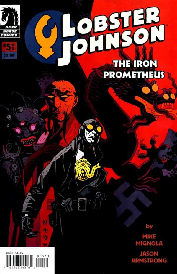 Lobster Johnson: The Iron Prometheus #5 cover