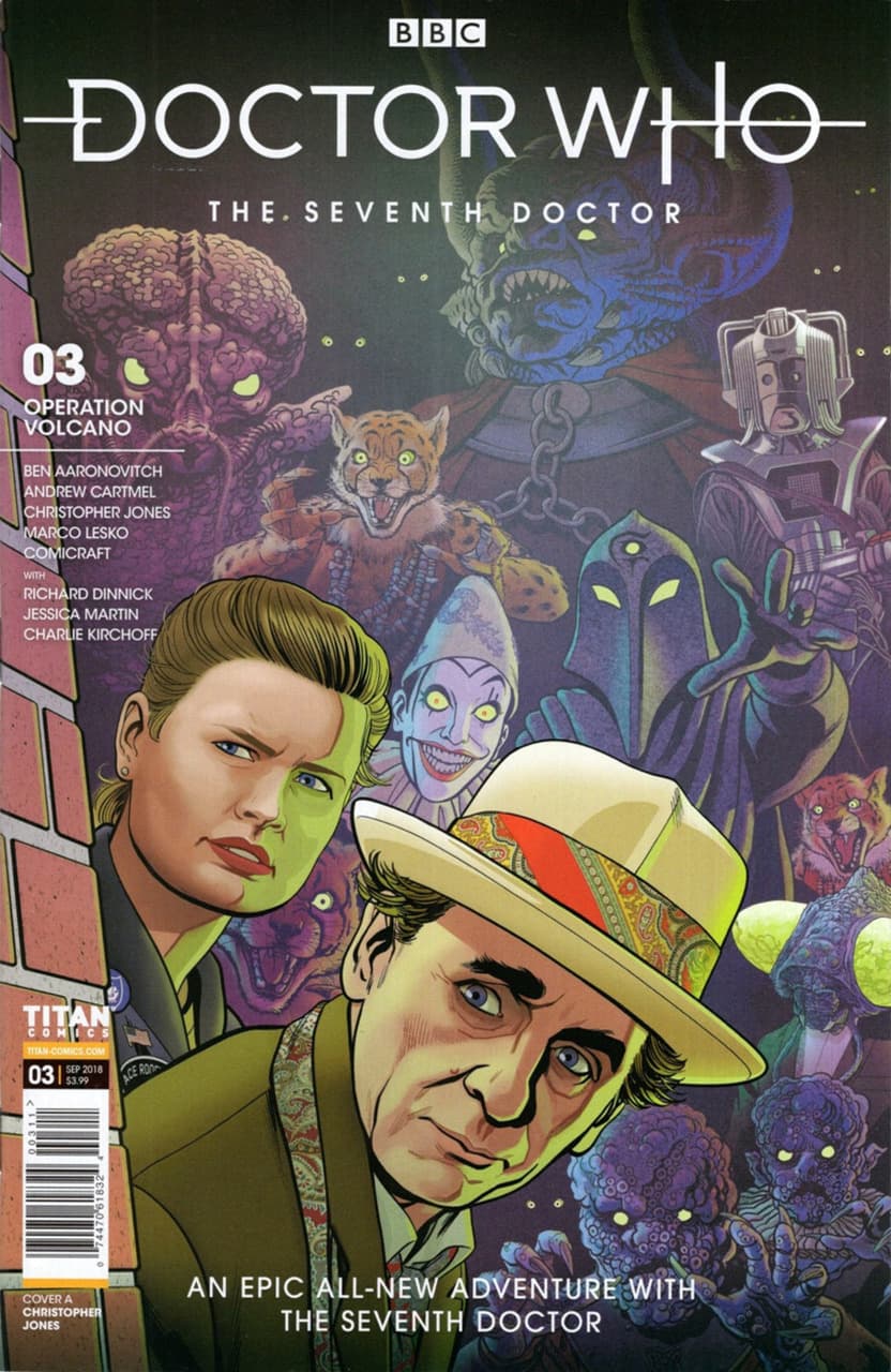 Doctor Who: The Seventh Doctor: Operation Volcano #3 cover