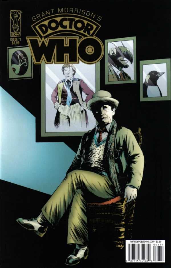 Grant Morrison's Doctor Who #1 cover