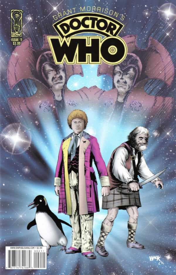 Grant Morrison's Doctor Who #2 cover