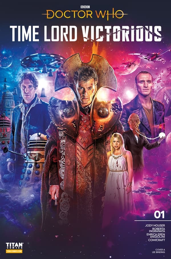 Doctor Who: Time Lord Victorious #1 cover