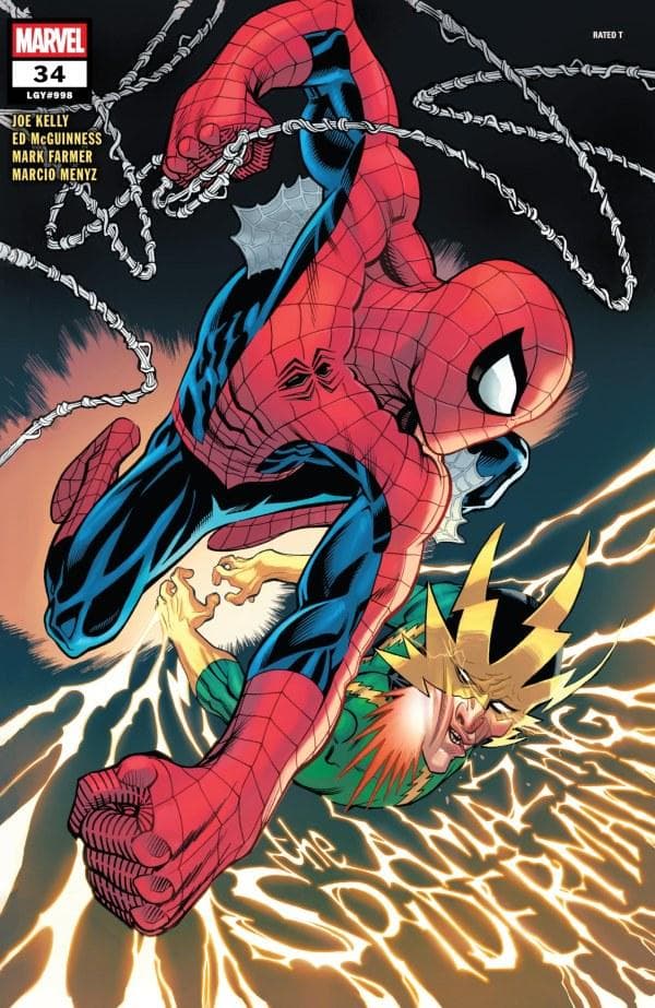 The Amazing Spider-Man #34 cover