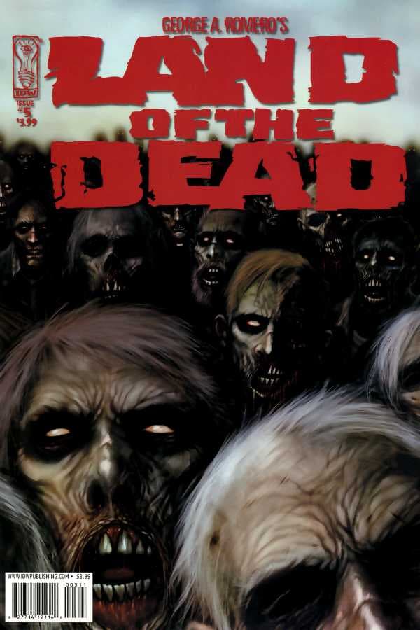 Land of the Dead #5 cover
