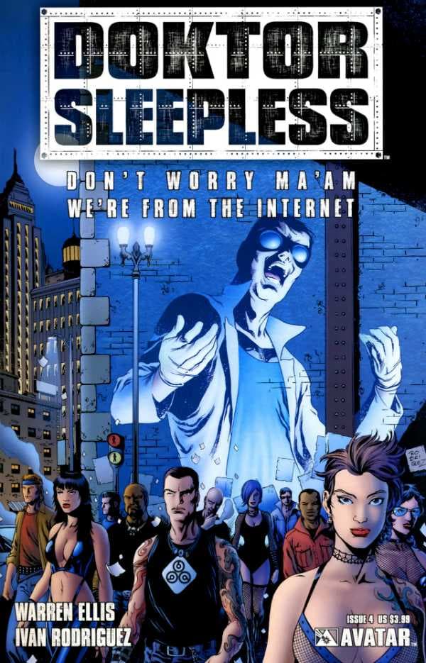 Doktor Sleepless #4 cover