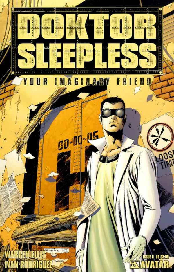 Doktor Sleepless #5 cover