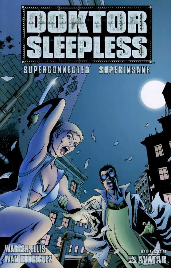 Doktor Sleepless #8 cover