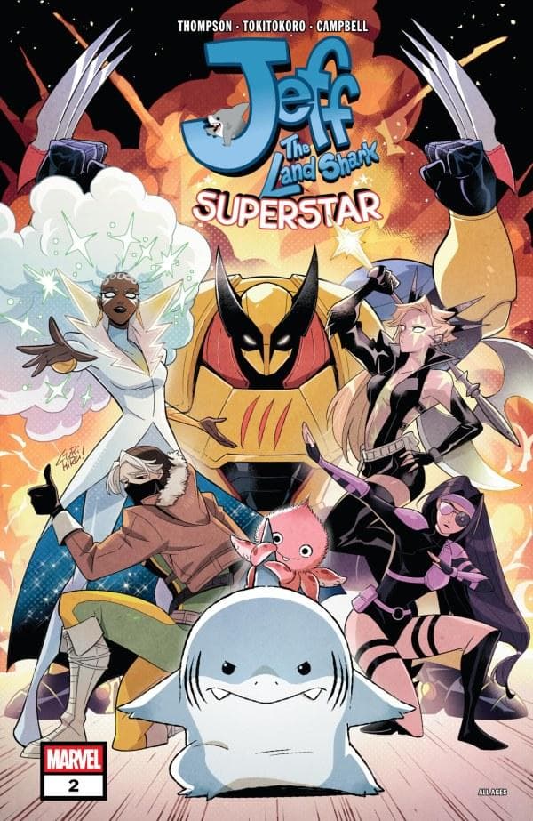 Jeff the Land Shark: Superstar #2 cover