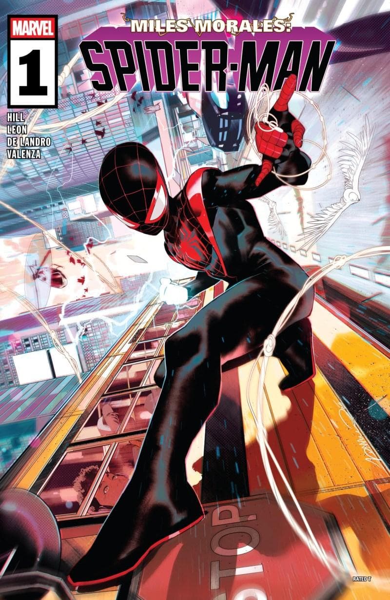 Miles Morales: Spider-Man cover — © Marvel Comics