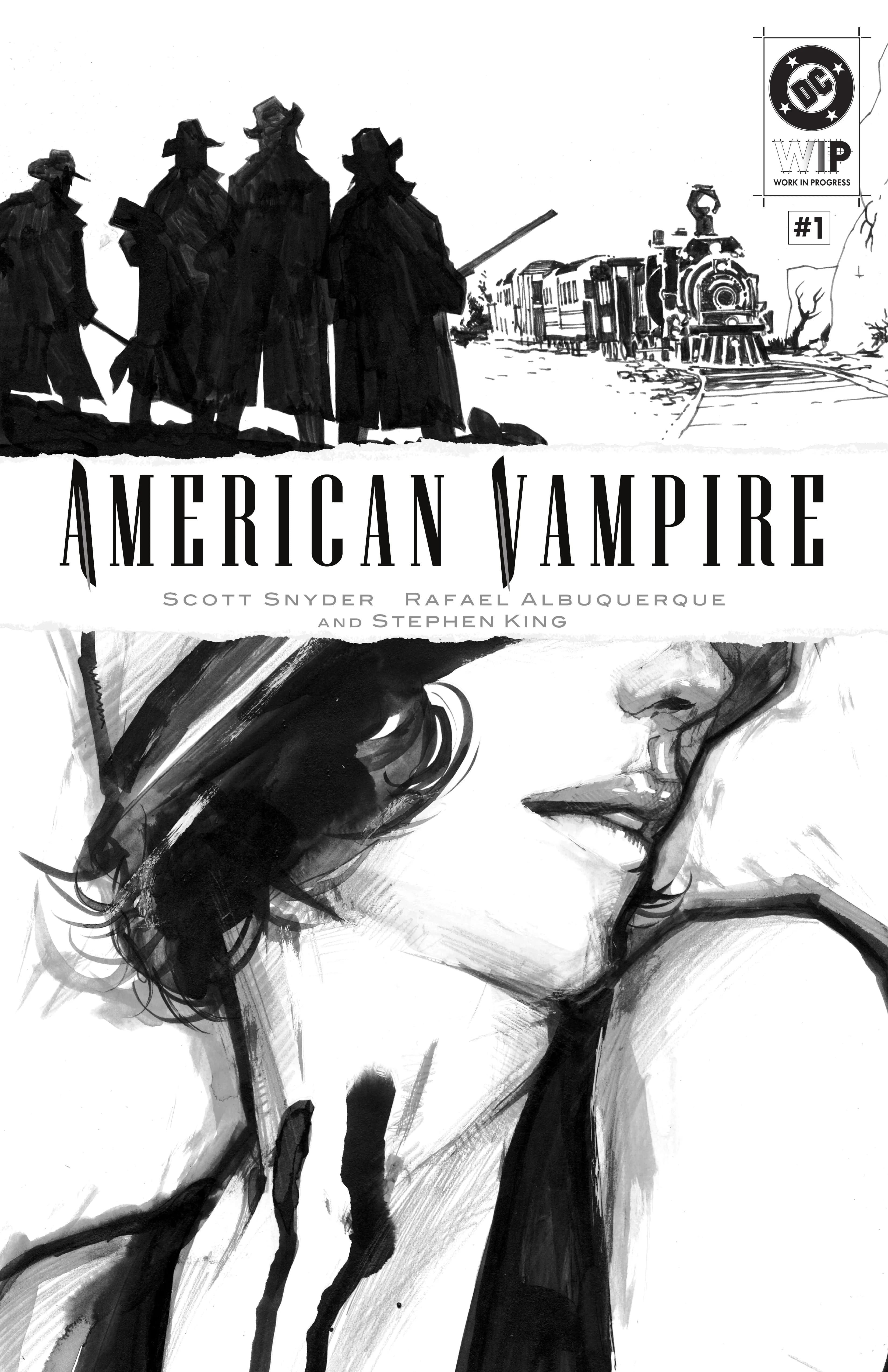 DC W.I.P. American Vampire 1 cover — © DC Comics