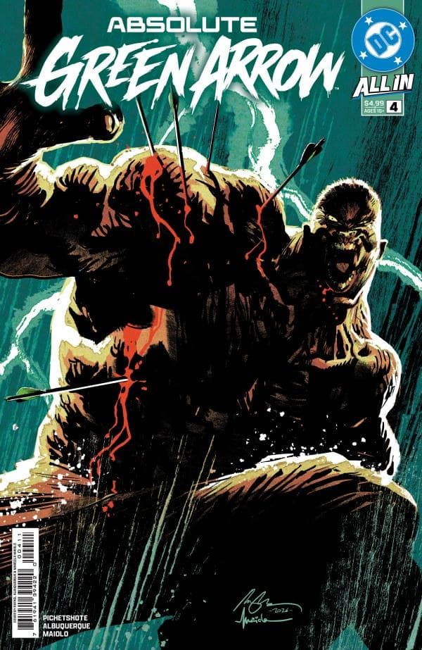 Absolute Green Arrow #4 cover