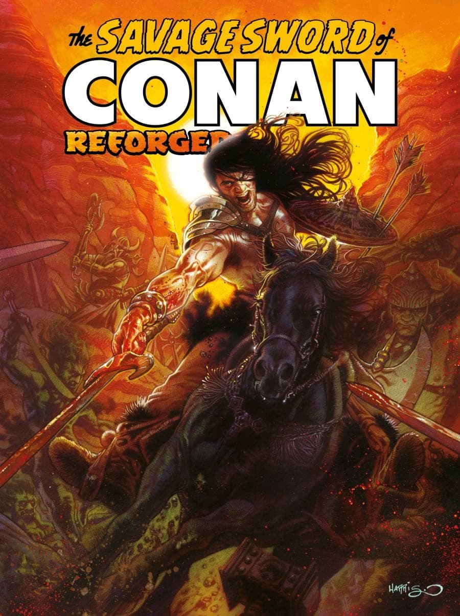 The Savage Sword of Conan: Reforged cover — © Titan Comics