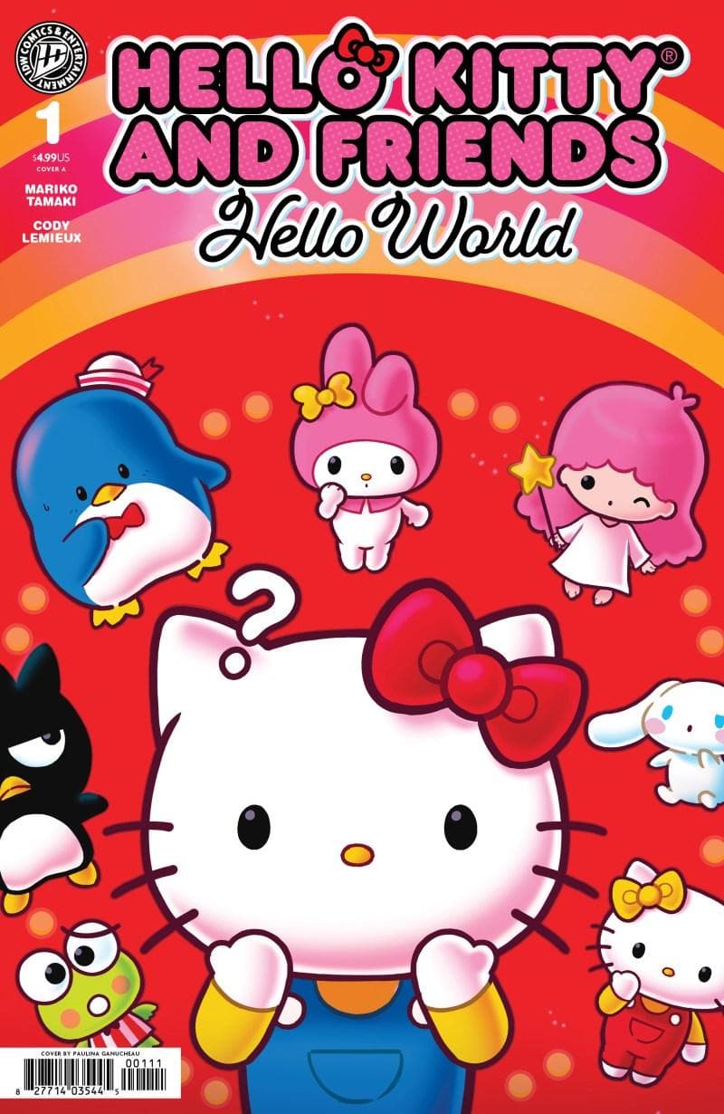 Hello Kitty and Friends: Hello World! cover — © IDW Publishing