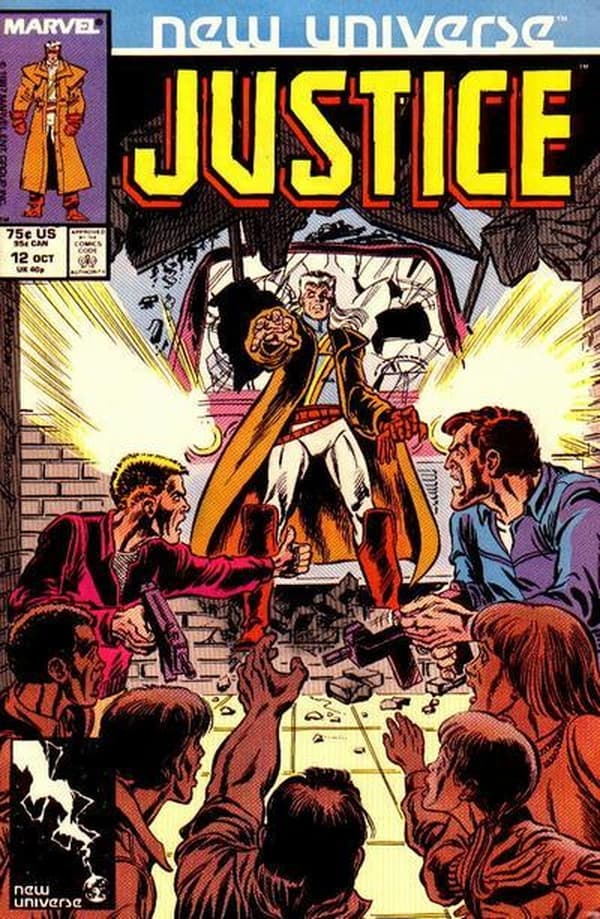 Justice #12 cover