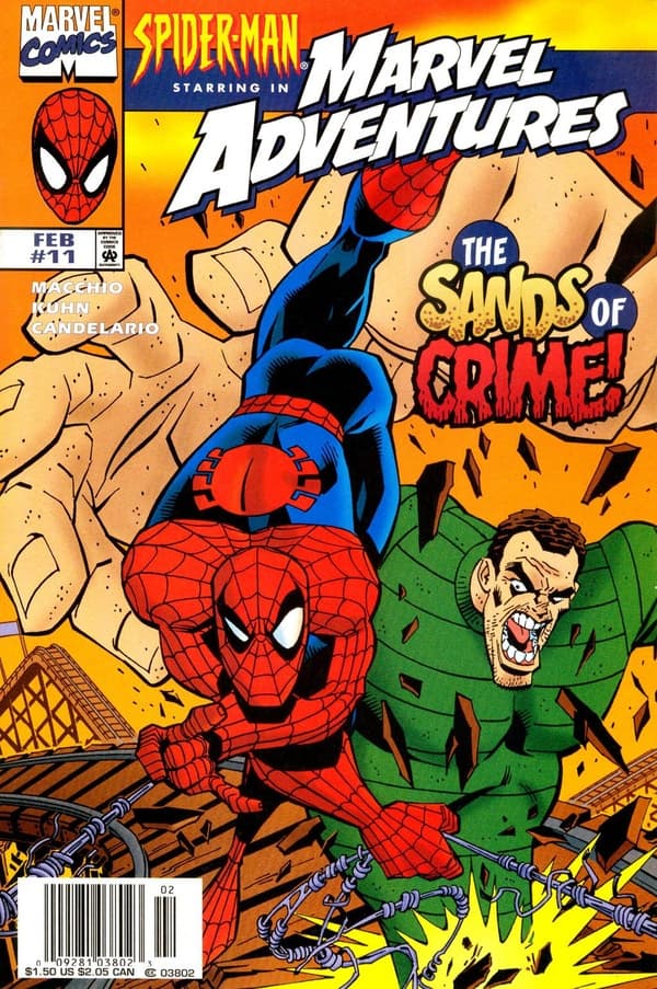 Marvel Adventures #11 cover