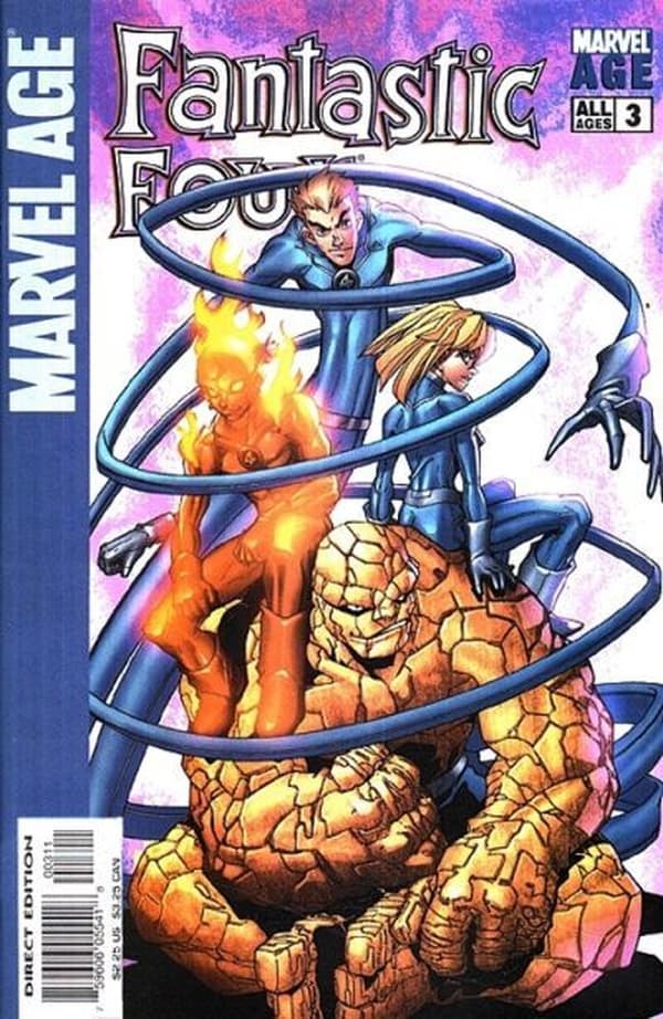 Marvel Age Fantastic Four #3 cover