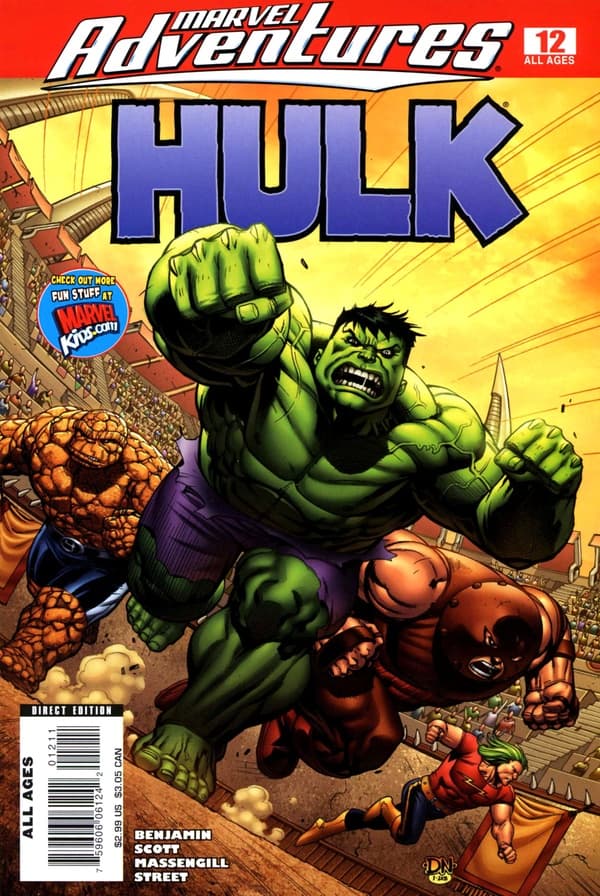Marvel Adventures Hulk #12 cover