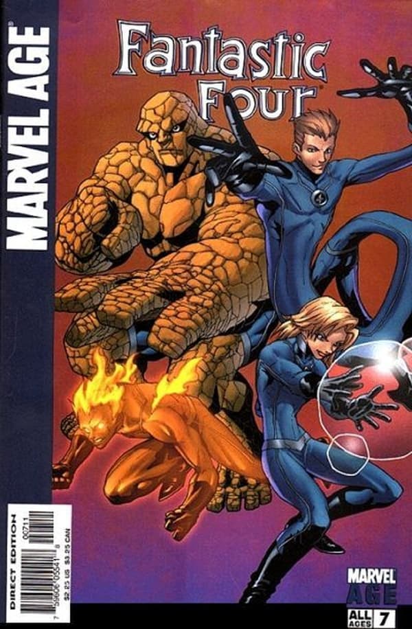 Marvel Age Fantastic Four #7 cover