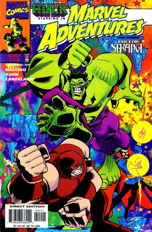 Marvel Adventures #14 cover