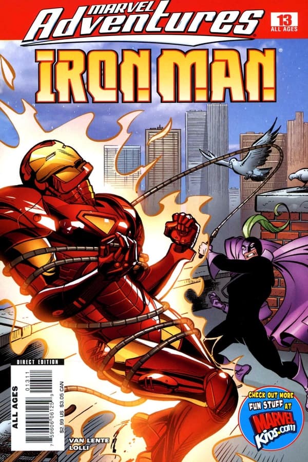 Marvel Adventures: Iron Man #13 cover