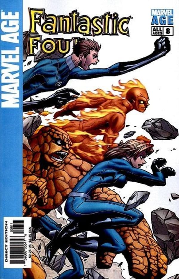 Marvel Age Fantastic Four #8 cover