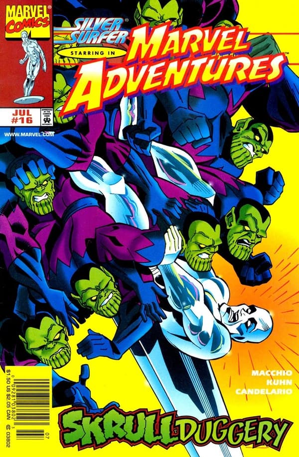 Marvel Adventures #16 cover