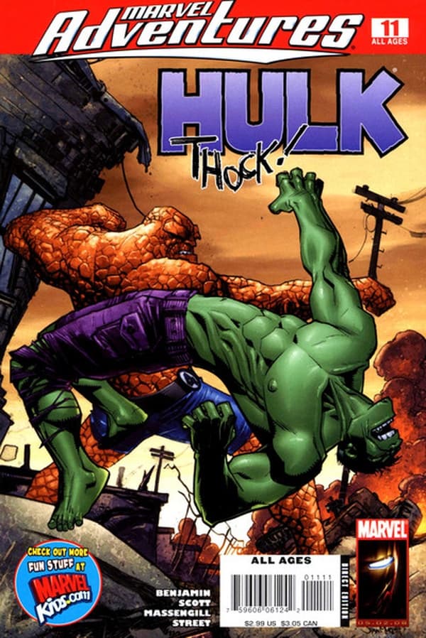 Marvel Adventures Hulk #11 cover