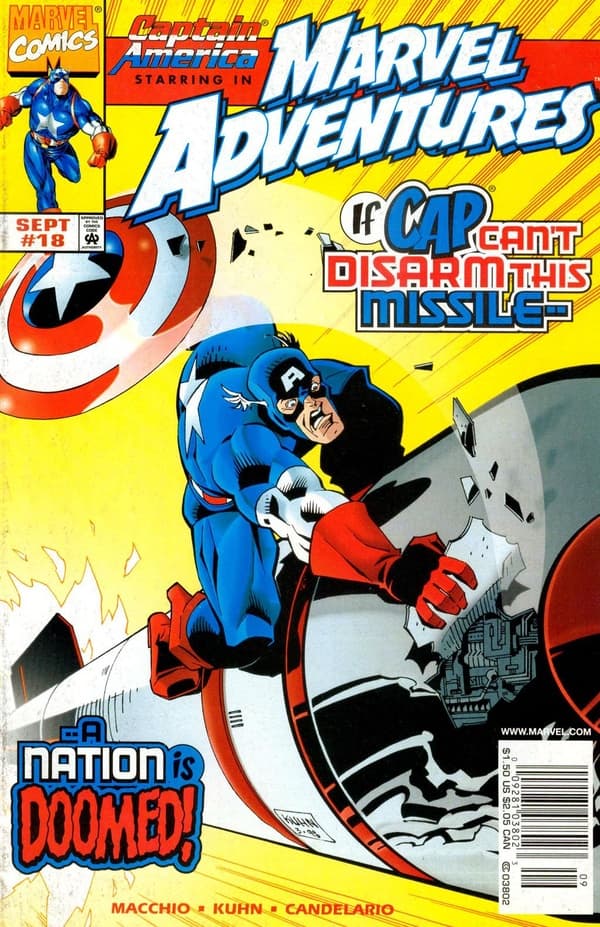 Marvel Adventures #18 cover