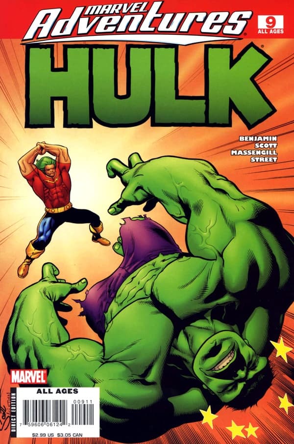 Marvel Adventures Hulk #9 cover