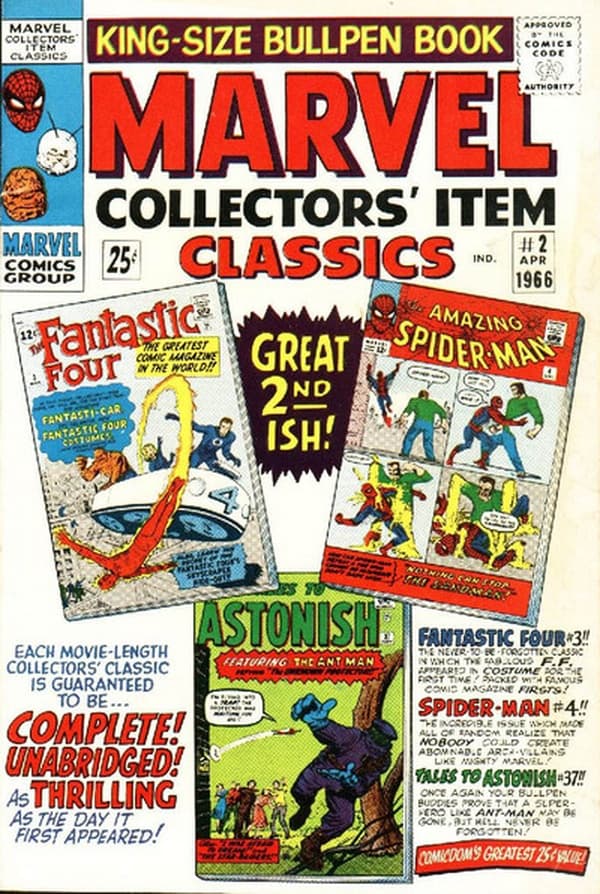 Marvel Collectors' Item Classics #2 cover