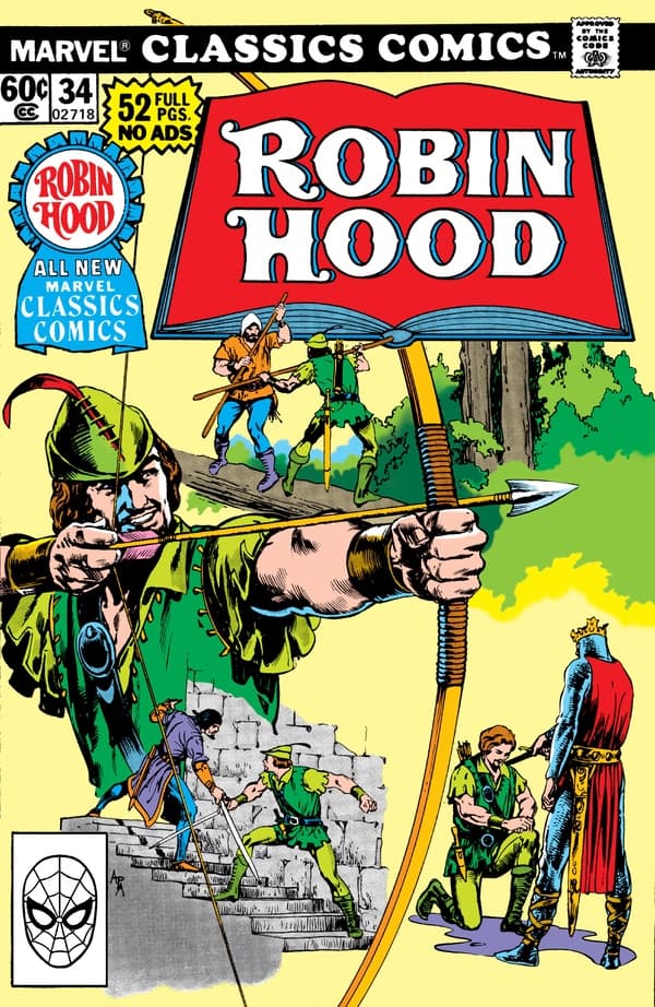 Marvel Classics Comics #34 cover