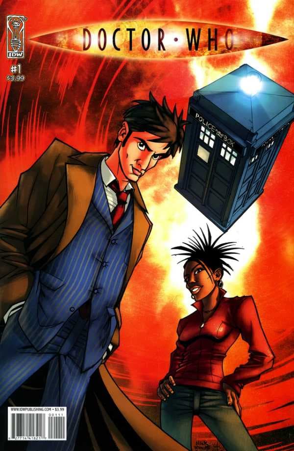 Doctor Who #1 cover
