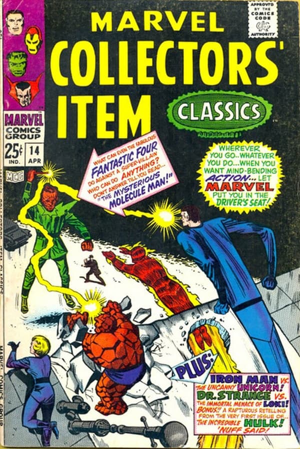 Marvel Collectors' Item Classics #14 cover