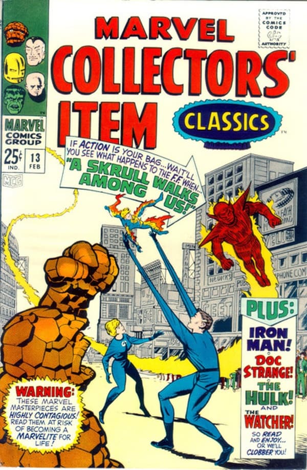 Marvel Collectors' Item Classics #13 cover