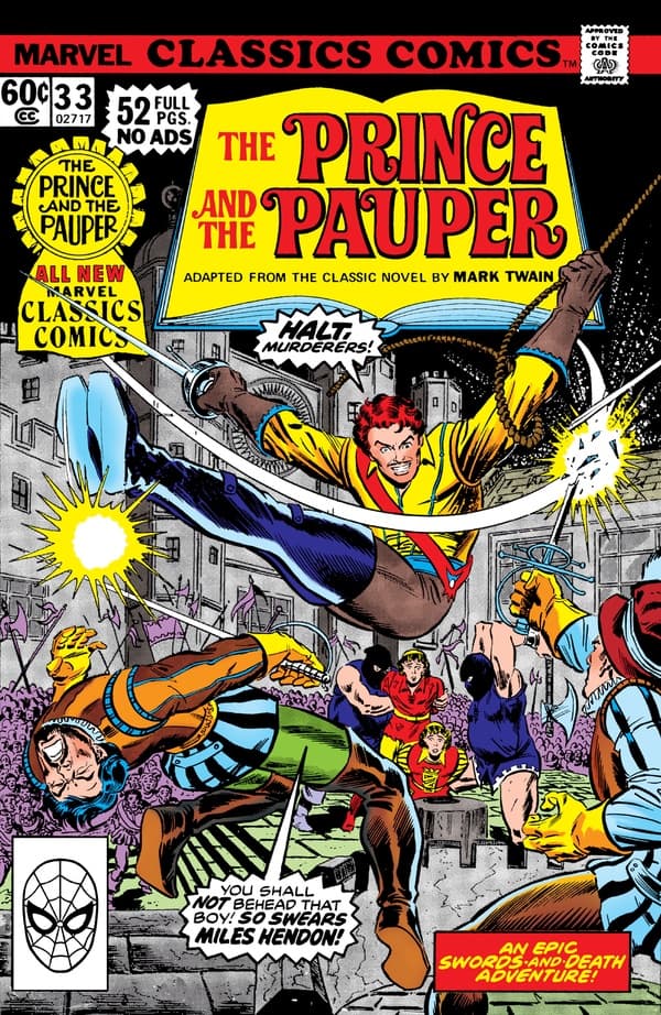 Marvel Classics Comics #33 cover