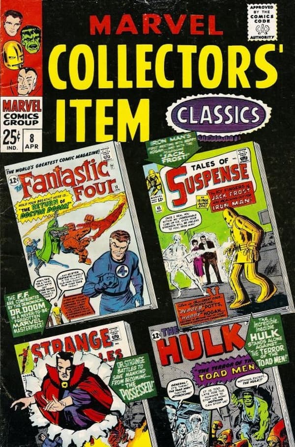 Marvel Collectors' Item Classics #8 cover