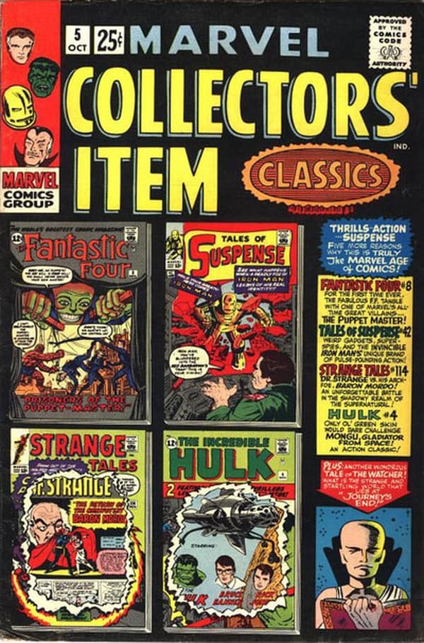 Marvel Collectors' Item Classics #5 cover