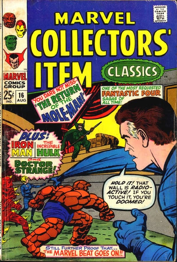 Marvel Collectors' Item Classics #16 cover