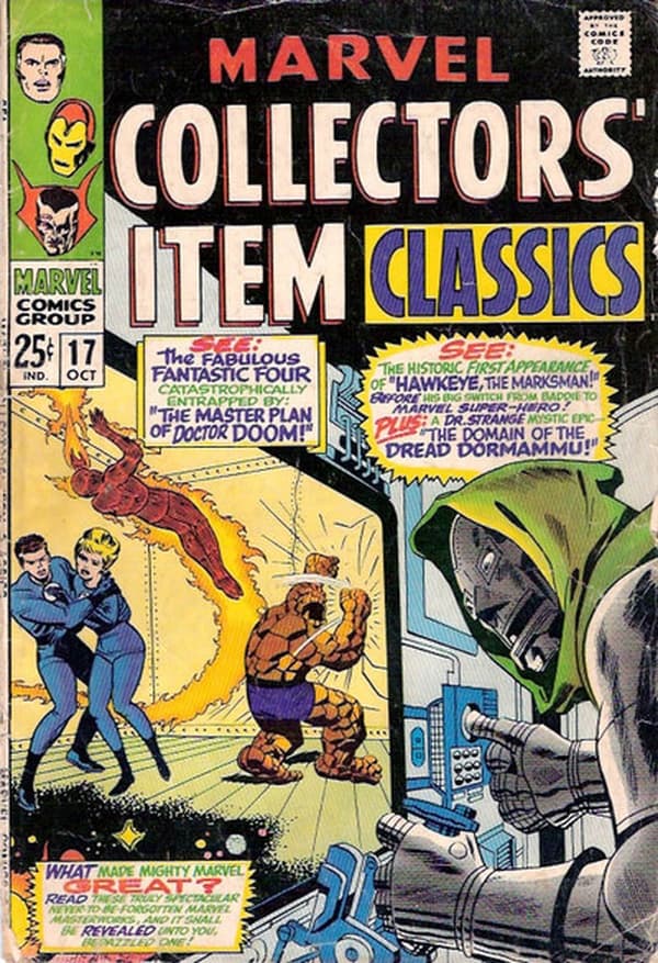 Marvel Collectors' Item Classics #17 cover