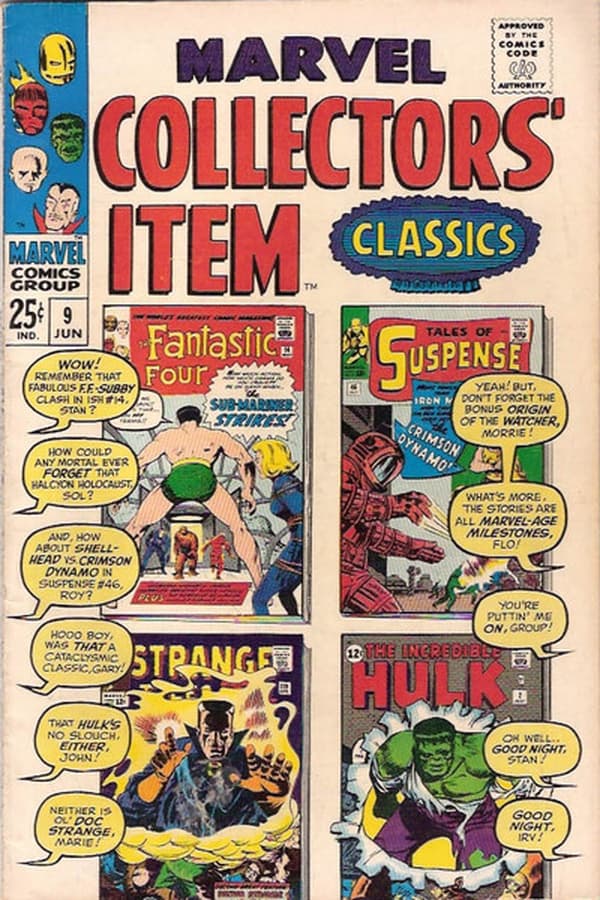 Marvel Collectors' Item Classics #9 cover