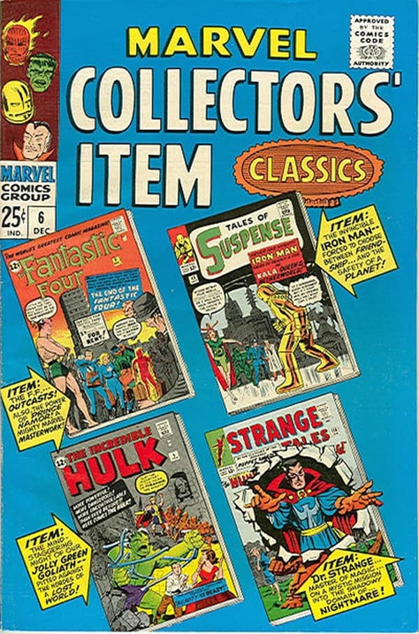 Marvel Collectors' Item Classics #6 cover