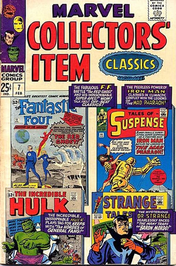 Marvel Collectors' Item Classics #7 cover