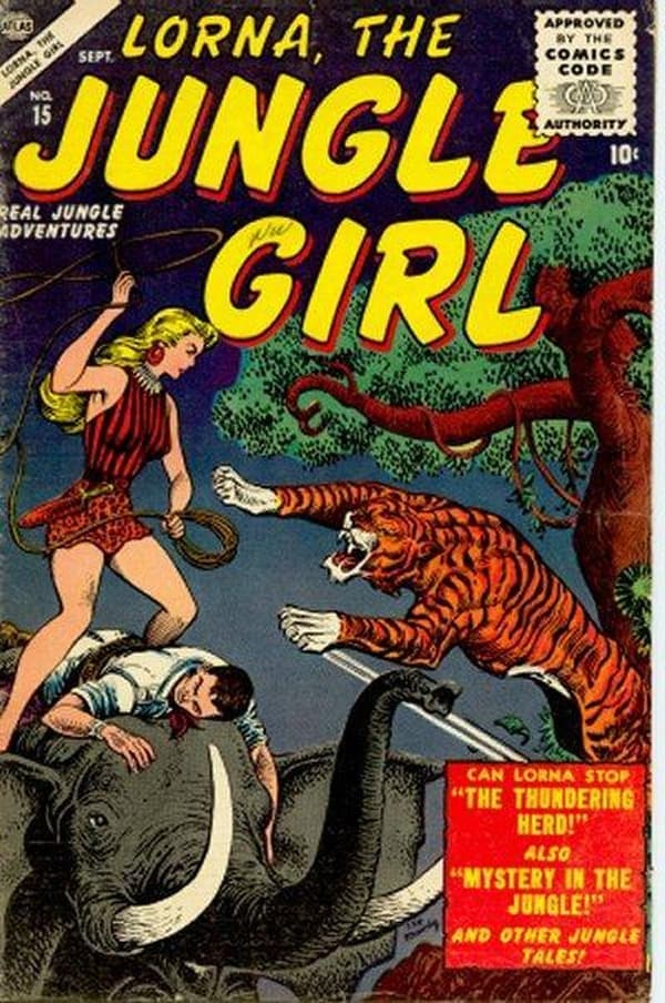 Lorna, The Jungle Girl #15