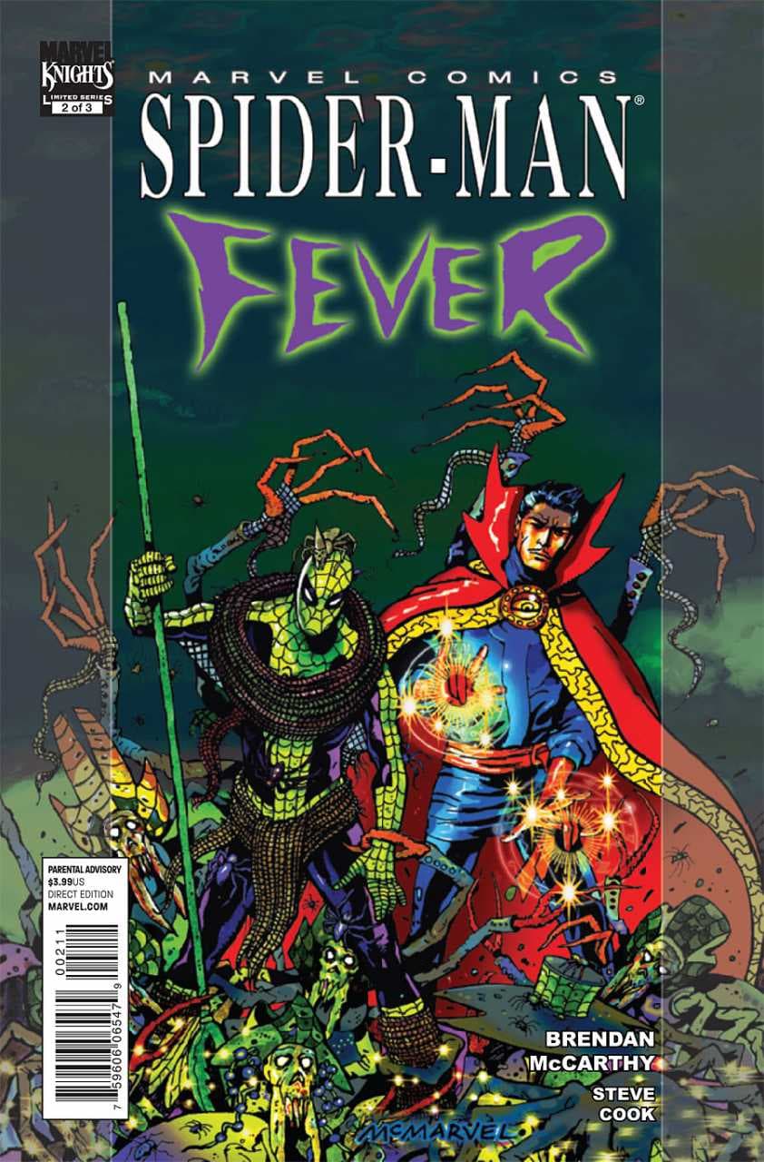 Spider-Man: Fever #2 cover
