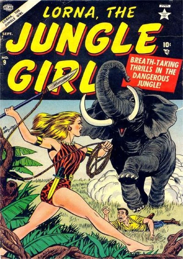 Lorna, The Jungle Girl #9