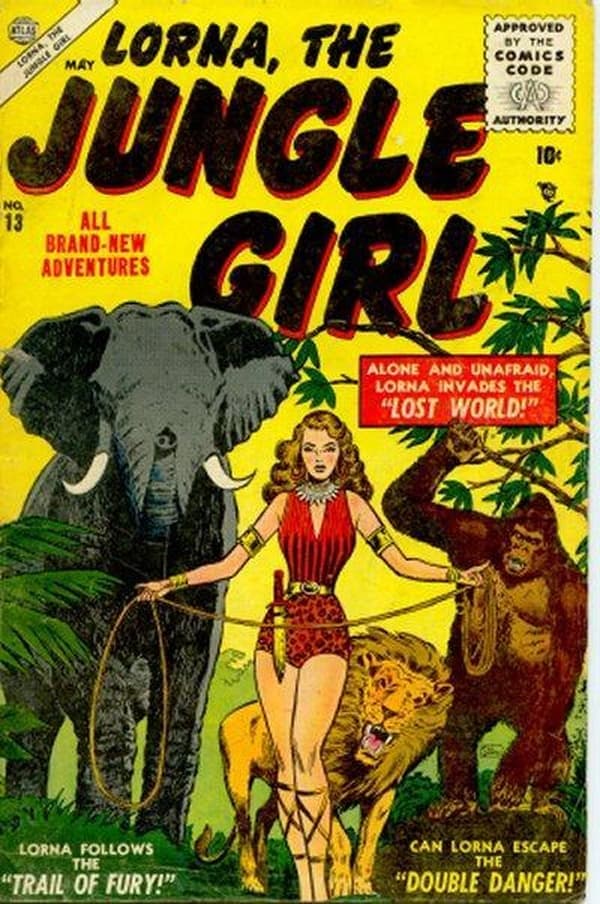Lorna, The Jungle Girl #13