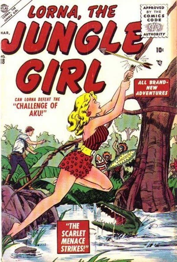 Lorna, The Jungle Girl #18