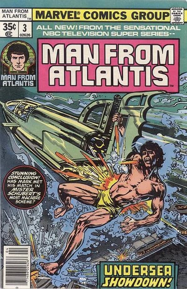 Man from Atlantis #3 cover