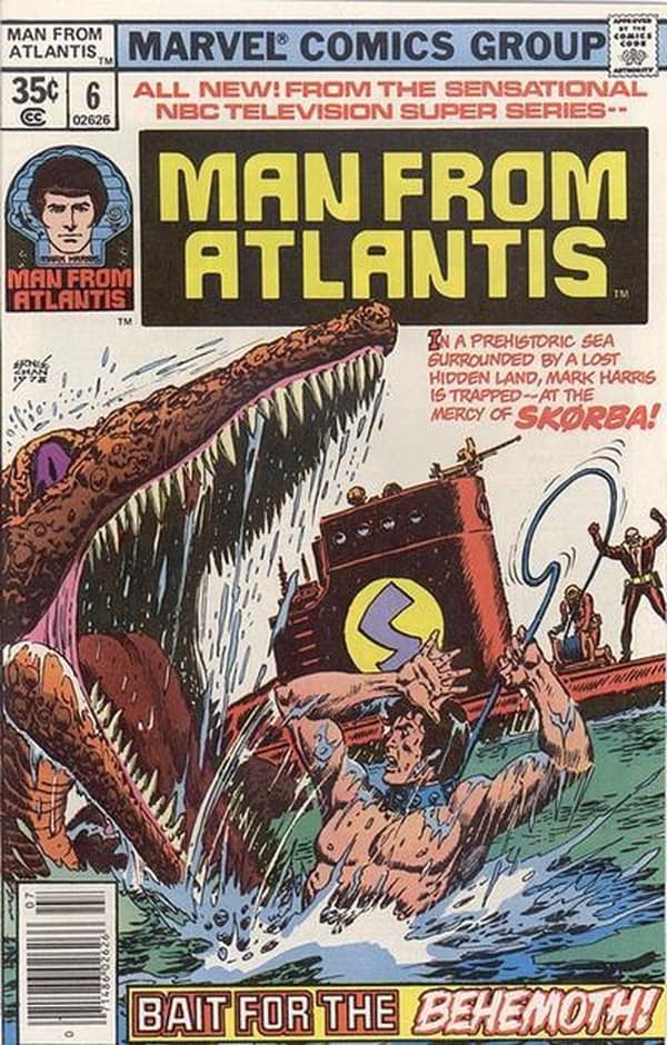 Man from Atlantis #6 cover