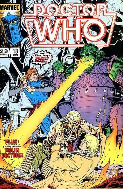 Doctor Who #18 cover